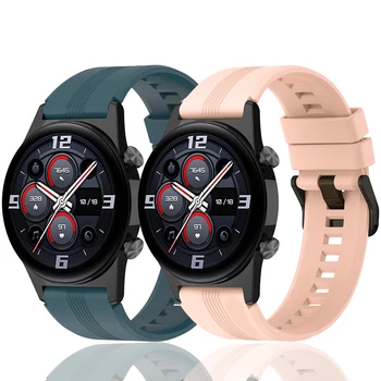 Krāsains silikona smartwatch siksna 22mm, Lai Haylou YAMAY IMILAB GS RS3 LS04 RT LS05S GST RT2 LS10 Universāls, silikona aproce