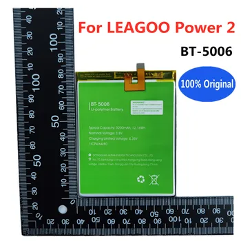 Jaunas 100% Oriģināls BT-5006 3200mAh Akumulatoru LEAGOO Jauda 2 Power2 BT5006 Mobile Smart Tālrunis Daļas Bateria Batterie Baterij