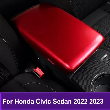 ABS Sarkano Auto, Iekšējais Cimds Roku Uzglabāšanas Kasti Apdare Piederumi Honda Civic Sedans 2022 2023