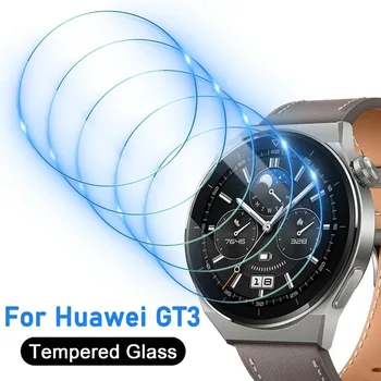 Rūdīta Stikla Huawei Skatīties GT 3 2 Pro Ekrāna Aizsargi, Anti-scratch Aizsargājošu Plēvi, lai Huawei Skatīties GT3 Pro Stikla Vāks