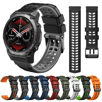 22mm Silikona Siksna Zeblaze Vibe 7 Pro Siksna Smart Watch Band Aproce Aproce Par Zeblaze Stratos2 Stratos 2 Watchband