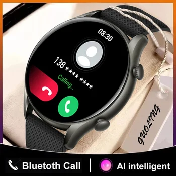 2022 Jaunu 360*360 HD 1.32 Collu Ekrāns Dāmas Smart Pulksteņi Bluetooth Zvanu Dāma Sporta Sirdi Līmenis Asinīs, Skābekļa Sieviešu Smartwatch+Kaste