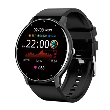 Ir 2021. Smart Skatīties vīriešiem, Sievietēm, Sporta Sirdsdarbības Ātrums, asinsspiediens, Fitnesa Tracker IP68 Ūdensnecaurlaidīga svb Smartwatch Vīriešiem iOS Android