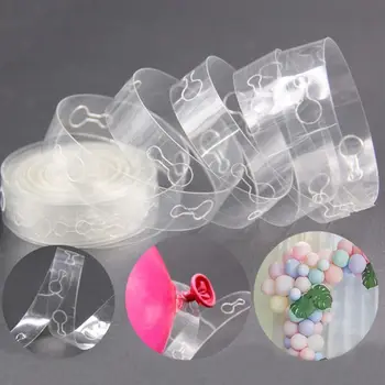 DIY Balonu Modelēšana 5m Lateksa Tie Poga Rīku Balonu Aprites Dzimšanas dienas svinības, Kāzu Dekorēšana Piederumi