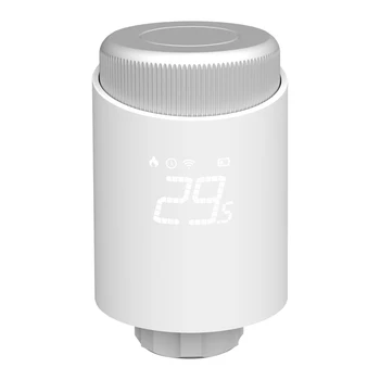 Tuya Zigbee Smart Radiatoru Cilindra Programmējamo Termostatu, Radiatoru Vārstu APP Kontroles Darbs ar Alexa, Google Home 2023