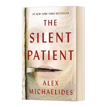 1 Grāmata Klusuma Pacientu ar Alex Michaelides lasīt vairāk angļu Bestsellera Romāna Grāmata