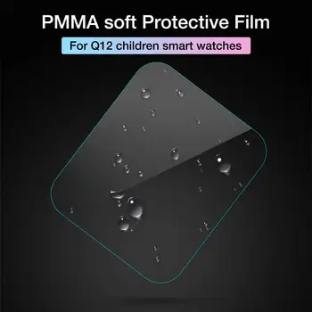 3D Izliektas Smartband Aizsardzības Mīksto Filmu Ekrāna Aizsargi Q12 Smart Skatīties Bērniem Skatīties Anti-Scratch Pierādījumu Filmu