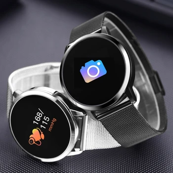Ir 2021. JAUNS Ekrāns Smartwatch Sirds ritma Monitors Smart Skatīties Sports Fitness Vīrieši Sievietes Valkājamas Ierīces IOS Android