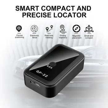 Auto Tracker Magnētisko Mini Auto GPS atrašanās vietas Anti-Zaudēja Ierakstu Izsekošanas Ierīce Ar Balss vadību, Telefons Wifi LBS Ātra Piegāde