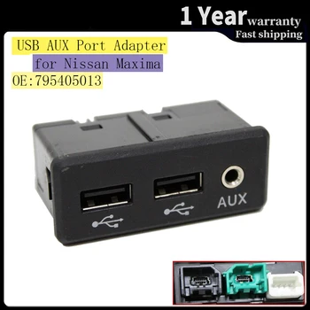 Priekš Nissan Maxima USB AUX Portu Adapteris USB-C SD Karti Centru, Konsoles Augstas Kvalitātes Auto Piederumi 795405013