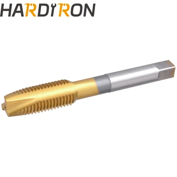 Hardiron M9 X 1.25 Spirāli Punkts Pieskaries, HSS Titāna pārklājumu Spirāli Punktu Plug Vītņu Pieskarieties M9 x 1.25