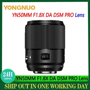 Yongnuo YN50MM F1.8X DA DSM PRO Kameras Objektīvu APS-C Fiksēta Fokusa AF/MF Objektīvs Fuji X X-T4 X-T5 X-T20 X-T30 X-H2S X-Pro3