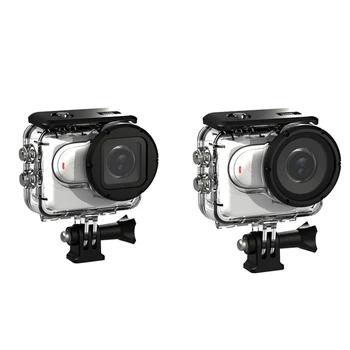 Par Shadowstone Insta360 Iet 3 Īkšķi Sporta Kameras Nirt Gadījumā, Multi-Funkcionālu Portatīvo 40M Ūdensizturīgs Gadījumā Viegli Izmantot