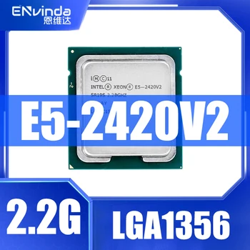 Izmantot Sākotnējo Intel Xeon CPU E5 2420v2 2.2 GHz Sešu Kodolu Divpadsmit-Diegi 15M 1356 LGA E5-2420v2 Procesors X79 Pamatplates