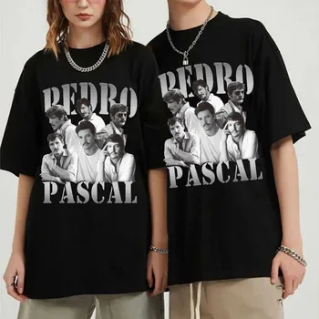 Pedro Pascal Krekli 2023 Dāvanu Ielas Stila Krekli Unisex Sieviešu Vīriešu Hip Hop Topi Labākais Aksesuārs Mūzikas Fani