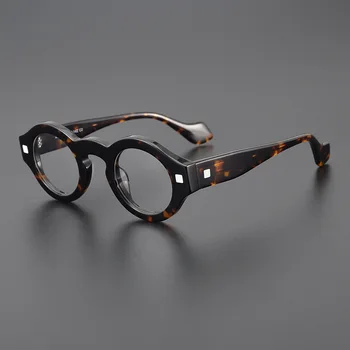 Japānas Zīmolu Kārtu, Lielās Sejas Acetāta Rāmji, Brilles Vīriešu Modes Dizaineru Zīmolu Brilles Bruņurupuča Aizsardzība Melnās Sievietes, Optisko Briļļu