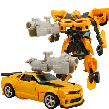 HAIZHIXING Karstā Pārdošanas Transformācijas Robots Auto Rotaļlieta Puika Anime Darbības Rādītāji Modeļa Klasisko Filmu Sērijas Labākā Dāvana Bērniem