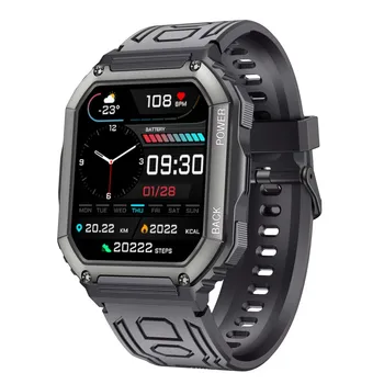 C20Pro Smart Skatīties Vīriešu Sporta Smartwatch IP68 Ūdensnecaurlaidīga Bluetooth Zvanīt 35 Dienām Gaidīšanas 123 Režīmi 1.83 Collu HD Ekrāns Pārdošana