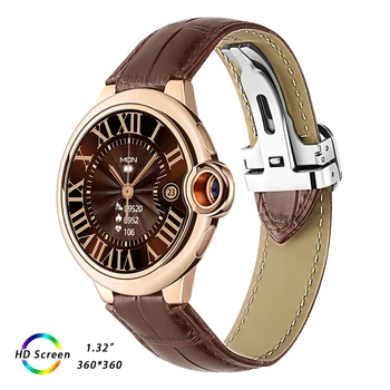 AW28 Luxury Smart Watch Sievietēm, Vīriešiem Skatīties Digitālo Smartwatch Uzklausi un Veicot Zvanus Fitnesa Rokassprādze Sieviešu Rokas Pulkstenis