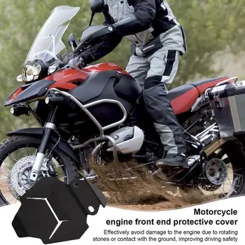 Motociklu Motoru Seguma Visas Kārtas Matēta Tekstūra Alumīnija Sakausējuma Sānu Beigām Papildu Drošības Vairogs Motociklu Motoru