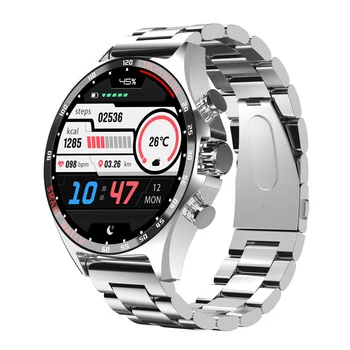Smart Pulksteņi SK27 Vīriešiem Bluetooth Zvanu Kompass NFC AI, Balss Bezvadu Lādēšanas 400mAh Liels Akumulators Fitnesa Sporta Smartwatch