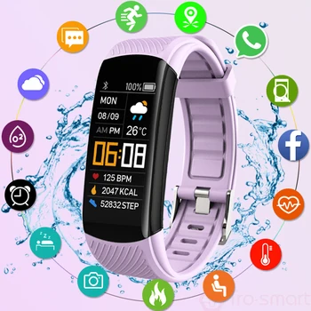 C5S Smart Aproce Fitnesa Tracker Aproce Fit Vīriešu, Sieviešu, Bērnu Smartwatch Sporta Ūdensizturīgs Saistīti Sirdsdarbības Smart Watch Band