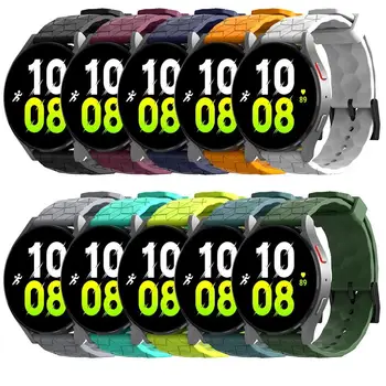 Futbola Modeli, Pulksteņu Siksniņas Multi-krāsu Universālā Silikona Aproce Saderīgas Samsung Watch4 Huawei Skatīties Gt2 Pro