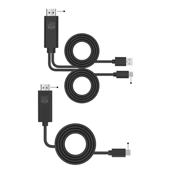 USB C līdz Adapteri 4K 30Hz USB Type-C rādīt Video Converter Vadu Dropship