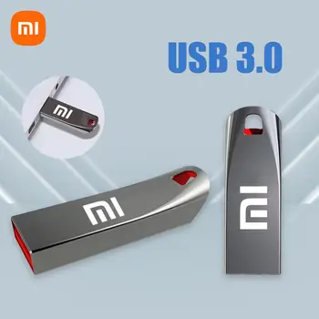 Jaunu XIAOMI USB 3.2 Flash Disks 2TB ātrgaitas Pen Drive 1 TB Metāla Ūdensizturīgs Tips-C Usb PenDrive Datoru atmiņas Ierīces