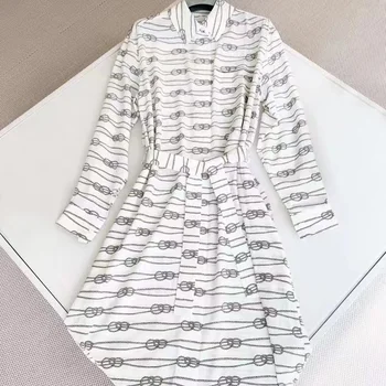 AL60090 Augstu kvalitāti Jaunā Modes Sieviešu 2023 lady Kleita Luksusa slavenu Zīmolu Eiropas Dizaina puses stila kleita