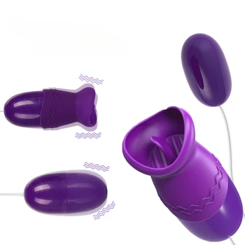 Multi-ātruma Mēles, Mutes Licking Vibrators, USB Vibrējošais Ola G-spot Maksts Masāžu Klitora Stimulators Seksa Rotaļlietas Sievietēm Seksa Veikals