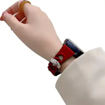20mm 22mm Band ForSamsung SmartWatches Universāla Modeļiem Multi-Sprādzes Gredzenu Silikona Krāsains Watchband Rokas Aproce