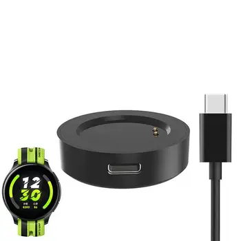 Profesionālā Sporta Smartwatch USB Uzlādes Kabelis, Barošanas ForRealme Skatīties T1 RMW2102 Magnētisko Lādētāja Vadu Sīkrīkus