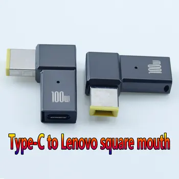 PD ātrās uzlādes konvertēšanas spraudni, kas ir piemērots Lenovo klēpjdatoru Tips-C vīriešu laukumā muti uzlādes galvu ar adatu